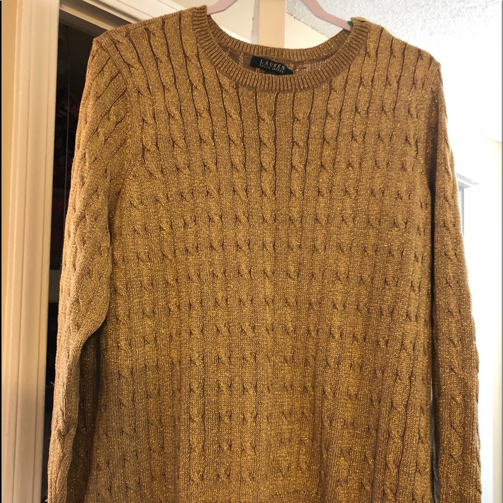 Gold Ralph Lauren Sweater